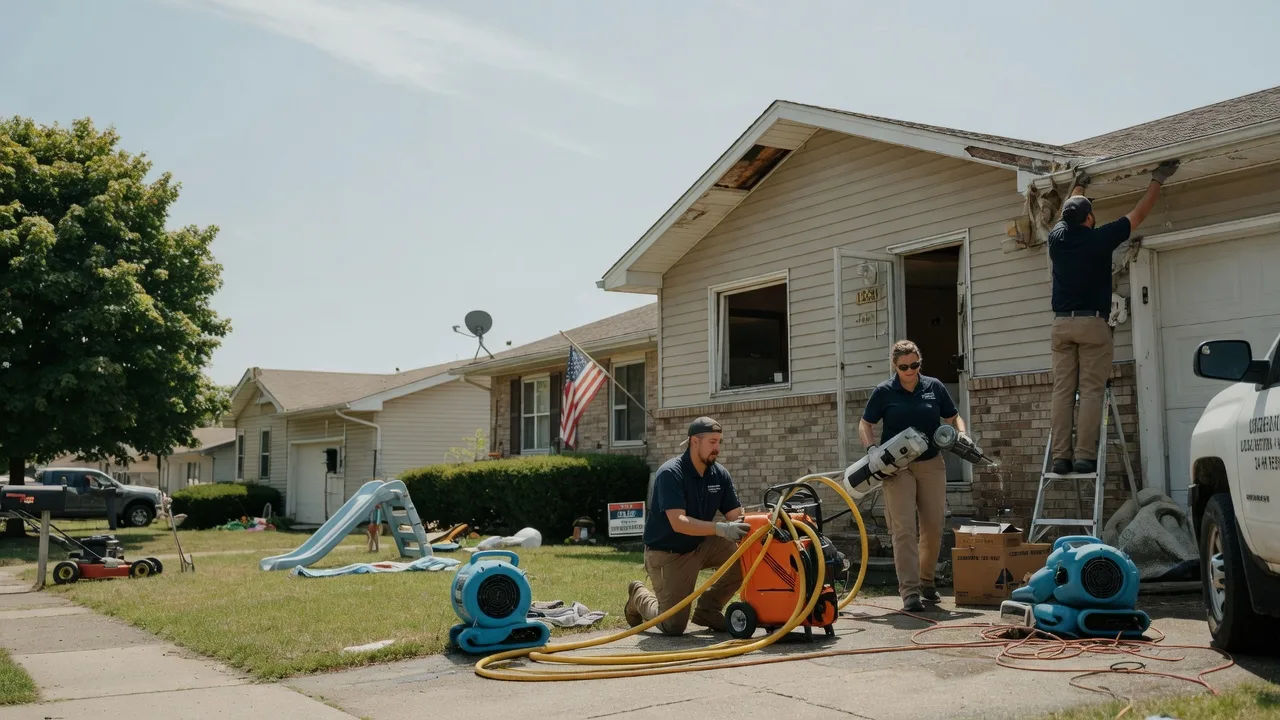 Water Damage Restoration in Lucernemines, PA near me